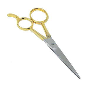Ciseaux à cheveux en acier inoxydable, équipement professionnel de barbier, performance de coupe fluide, pour droitiers, pliables, logo personnalisé ODM - Product Image 1