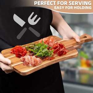 Tabla de cortar de plástico de calidad alimentaria |   Tabla de Cortar Antideslizante y Resistente a los Olores para Carne, Pescado, Frutas y Verduras - Product Image 5