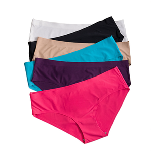 Venta al por mayor de bragas de corte alto de talla grande, personalizadas, sexys, de algodón, estampadas y tejidas para mujer, suministradas desde Bangladesh. - Product Image 2