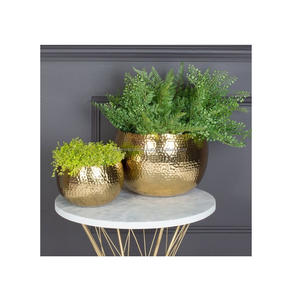 Jardinière en métal artisanale élégante pour la maison moderne, le jardin, le balcon, l'intérieur et l'extérieur, présentoir décoratif pour plantes - Product Image 1