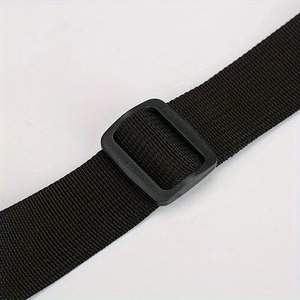 Men’s Oxford Crossbody Shoulder <b>Bag</b> Black Multi Pocket Travel Sling <b>Bag</b> Adjustable Strap Casual Daily Use - Product Image 3