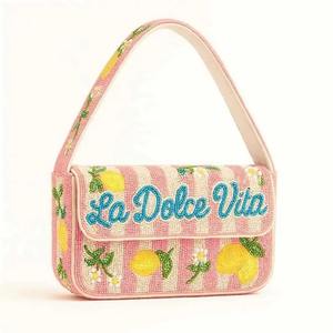 Sac à main pour femmes en résine perlée fait main TCE |   Portefeuille artisanal traditionnel pour femmes |   Accessoire de mode ethnique artisanal - Product Image 2