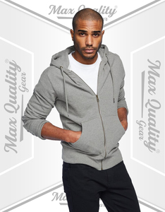 Sweat-shirt à capuche zippé pour homme, veste en polaire confortable pour l'entraînement, le jogging et le style décontracté - Product Image 3