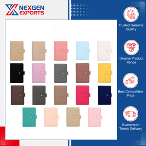 Worldwide Selling Unmatched Quality Attractive Design PU Leather Magnetic Budget <b>Binder</b> Planner at Reliable Market Price - Product Image 4
