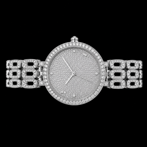 Montre de luxe avec diamants glacés, bracelet en acier inoxydable argenté et caoutchouc, montre-bracelet à quartz, style élégant et haut de gamme pour hommes et femmes - Product Image 2