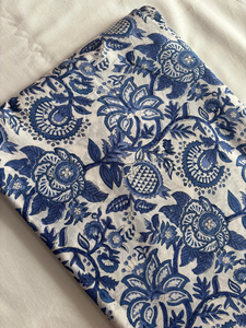 Tela de Algodón con Estampado Floral Hecho a Mano CHHAAPE, Tela Tradicional Sanganeri para Mujeres Adultas, Venta al Por Mayor - Product Image 3