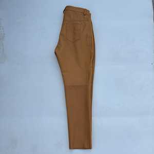 Handmade Slim Fit Cowhide <b>Leather</b> Pants – Biker Streetwear - Product Image 3