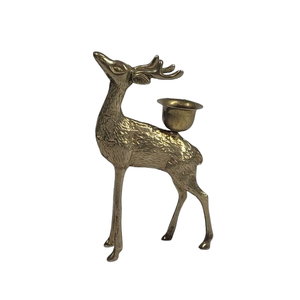 <b>Tea</b> Light Holder Deer Shape Candle <b>Stand</b> Tabletop <b>Stand</b> & Decorative Centerpiece Classic Interior Decoration Design - Product Image 4