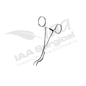 Pince vasculaire chirurgicale atraumatique IAA, réutilisable, pour hémostase manuelle, certifiée CE, instrument en acier inoxydable de classe II ISO13485 - Product Image 4