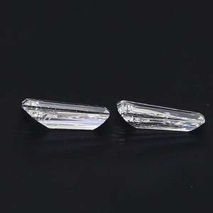 Par de Diamantes Cultivados en Laboratorio de 0.25 Quilates, Corte Escalonado Cónico, Certificados por IGI, Piedras Sueltas para Anillo de Compromiso, Fabricación de Joyas, Regalo - Product Image 3
