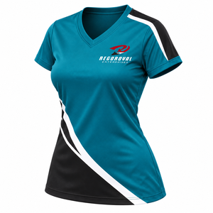 Prendas esenciales minimalistas y modernas para el armario de la mujer: camisetas con cuello en V para un estilo diario sin esfuerzo y atuendos relajados para una apariencia duradera. - Product Image 3
