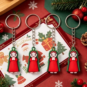 Mini Ornamenti Pasquali Ecologici in Resina PVC, Statuette di Maria, Portachiavi, Simpatici Regali Cartoon, Giocattoli in Confezione Convenienza - Product Image 2