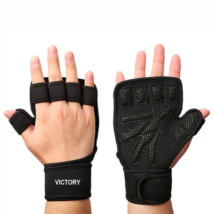 2026 Breathable Half Finger <b>Weight</b> Lifting Gloves Gym Fitness Workout <b>Training</b> Wrist Support Gloves for Men Women - Product Image 3
