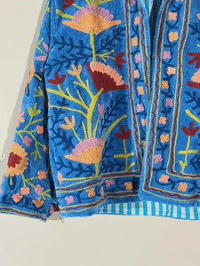 Edredón Acolchado de Algodón 100% para Mujer, Estampado Floral Indio Digital, Reversible, Ecológico, Transpirable, Antiarrugas, de Secado Rápido, para Invierno y Otoño - Product Image 4