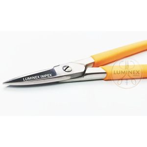 Metal Cutting Snips 7 Inch Spring Loaded Precision Shears Stainless Steel Fine Tip OEM CE ISO Manufacturer LUMINEX IMPEX - Product Image 2