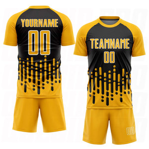 Uniformes de football personnalisés de qualité supérieure, maillots de football entièrement personnalisés, respirants, légers, vêtements de performance pour le football - Product Image 4