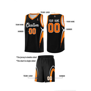 Vêtements de sport de qualité supérieure uniques, uniformes de basket-ball pour hommes, 100% polyester, sur mesure, meilleur prix, uniforme de basket-ball - Product Image 2