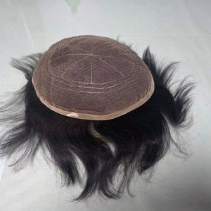 ท็อปเป้ผมแท้แบบเต็มศีรษะสำหรับผู้ชาย ผมอินเดียเรมี่ แบบลอน ความหนาแน่น 100% ความยาวสั้น TAZ HAIR BANGLADESH - Product Image 5