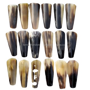 Super et la meilleure qualité de la main 4 pouces de long vrai buffle et corne de vache chausse-pied corne de taureau au prix de gros - Product Image 4