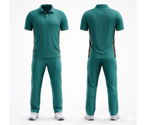 Lightweight Full Sublimation <b>Cricket</b> Uniform Full Printing | Men Women Youth <b>Cricket</b> Wears Polo Shirt and Trouser Full team - Product Image 2