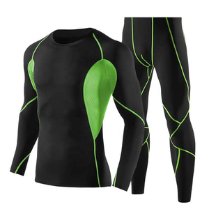 Quick Drying Reversible Plus Size <b>Men</b> Gym <b>Tights</b> Training Clothes Workout Jogging Sports Set Running Fitness <b>Compression</b> - Product Image 6