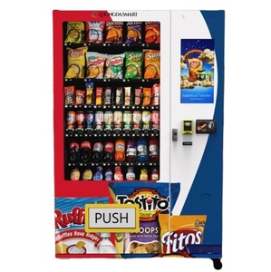 ĐÍCH THỰC mới ăn nhẹ uống sữa chua kết hợp máy bán hàng tự động lạnh lớn 60 Khe cắm 1 năm bảo hành máy nén/hấp thụ làm mát - Product Image 1