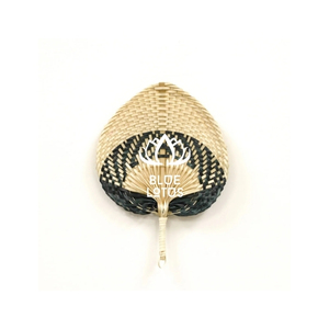 Éventail en feuille de palmier le mieux noté, écologique, fait main, pour événements extérieurs et décoration intérieure, léger, réutilisable, en matériau de palmier, export. - Product Image 1