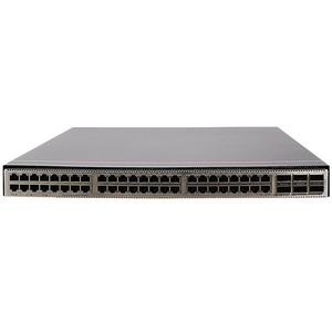 สวิตช์ CloudEngine 10G Base-T รุ่น CE6881-48T6CQ-B จำนวน 48 พอร์ต 10Gb และ 6 พอร์ต 100G QSFP28 สวิตช์สำหรับศูนย์ข้อมูลแบบจัดการ - Product Image 1
