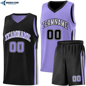 Custom Basketball Jersey Set Black Green V-Neck Sleeveless Mesh Moisture Wicking Polyester Adult Unisex Team Name Sublimation - Product Image 4