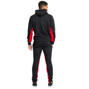 Survêtement en polyester ajusté de qualité supérieure pour hommes, vêtements de sport pour l'entraînement athlétique, fabricant OEM, survêtement en polyester ajusté pour hommes - Product Image 3