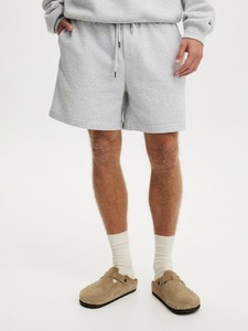 Men's Black Quick Dry Athletic Shorts <b>Elastic</b> Waist Solid Color Casual Short Length with Logo on Hem - Product Image 4