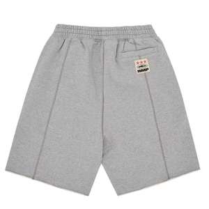 Shorts de yoga décontractés à taille haute avec logo personnalisé, 100 % coton, élastiques, écologiques, anti-plis, séchage rapide et respirants - Product Image 2