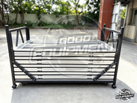 Chariot de scène en aluminium, Plateforme de scène portable, Plateforme de scène extérieure, Prix usine