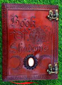 High Quality Handcrafted Vintage Large Journal Soft Genuine Leather Notebook with Hardcover Pure Leather <b>Book</b> of <b>shadows</b> - Product Image 3