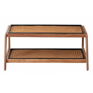 Juego de 2 alfombrillas para botas de madera de acacia marrón grabadas, fáciles de limpiar, que retienen la suciedad, protectoras del suelo para pasillo, a precio razonable. - Product Image 3