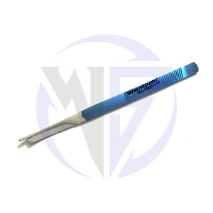 Silver Nasal Chisel Osteotome with Guard Left & Right Surgical Instrument - Product Image 2