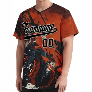 Camisetas de Béisbol Sublimadas Modernas con Tela de Control de Humedad para Equipos de Béisbol y Sóftbol - Product Image 3