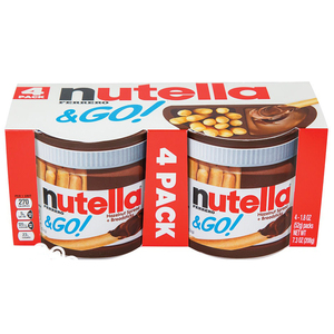 Nutella Pâte à tartiner chocolat-noisette avec bâtonnets de pain, format snack, 1,8 oz - Product Image 6