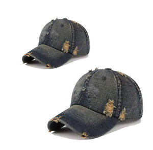 Gorra de Béisbol Premium Impermeable para Exteriores, de Algodón Desgastado, con Bordado 3D Personalizado, Hebilla de Plástico, Estilo Vintage - Product Image 1