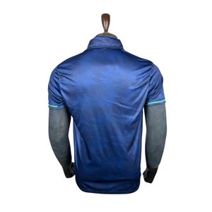 Camiseta Deportiva de Manga Corta para Hombre, Tejida, Estampada, con Logotipo Impreso Digitalmente, 100% Poliéster, de Secado Rápido, para Golf y Carreras - Product Image 5