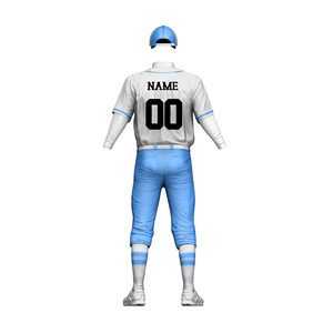 Best High Quality Hot Sale Customized Color Sublimated Breathable Short Baseball Uniform Adults Sportswear 100% Polyester Quick - Product Image 4