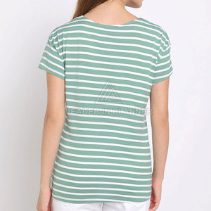 เสื้อยืดผู้หญิงสีพื้นคุณภาพสูงขายส่ง สำหรับฤดูร้อน ระบายอากาศได้ดี น้ำหนักเบา ผ้าฝ้าย 100% แห้งเร็ว - Product Image 5