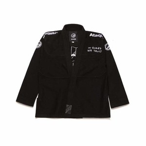 Kimono de Jiu Jitsu Brasileño Shoyorol, Color Negro, Transpirable, Duradero, de Secado Rápido, Corte Holgado, Uniforme de Artes Marciales, 100% Algodón - Product Image 1