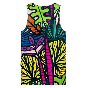 Nueva Camiseta sin Mangas Sublimada de Diseño Moderno y Casual, de Alta Calidad, Transpirable y de Secado Rápido para Hombre - Product Image 3