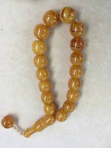 Premium <b>Honey</b> Amber Islamic Tasbih - Product Image 2