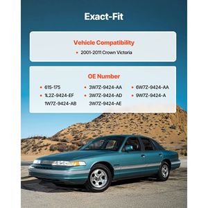 Collettore di Aspirazione Compatibile per Crown Victoria 2001-2011, Guarnizione di Ricambio per Aspirazione Motore 1L2Z-9 615-175 - Product Image 2