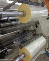 Rouleaux de film rétractable rigide transparent en PVC de qualité alimentaire 40 microns, résistant à l'humidité, pour étiquettes de boissons