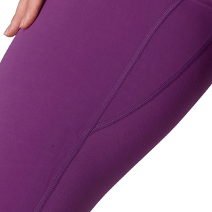Leggings de yoga pour femme à taille ultra haute, effet froncé aux fesses, contrôle du ventre, extensibles, sculptants, pour la gym et l'entraînement, vêtement de sport violet - Product Image 5