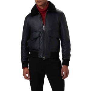 Chaqueta de Motocicleta de Cuero Genuino Personalizada de Alta Calidad para Invierno 2026, Cuello Alto, Resistente al Viento, con Calefacción, Estilo Urbano - Product Image 4