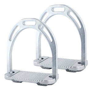 Nuevas estribas ecuestres de aluminio para niños New Horse Jin, con agarre cómodo y personalizadas para montar. - Product Image 2